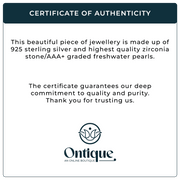 Dangling Pearls Misty Fall Earrings